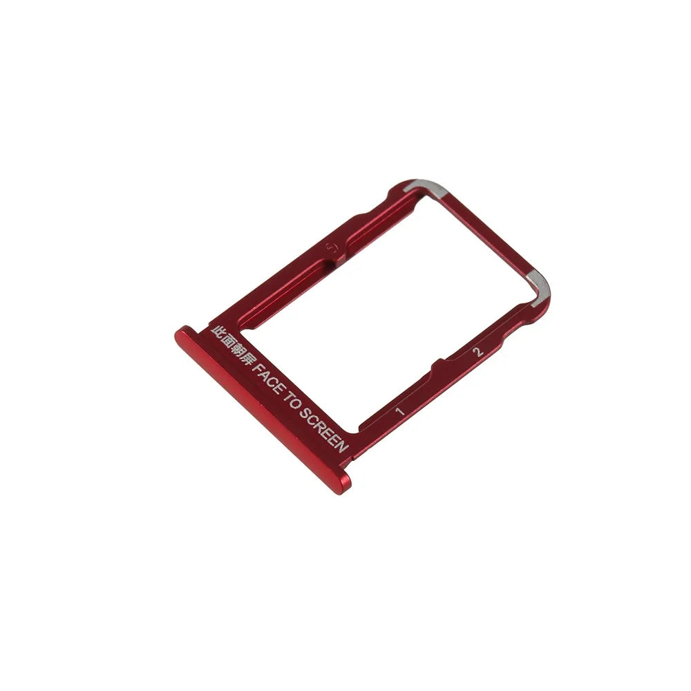OEM SIM Card Tray Holder for Xiaomi Mi 8 SE (5.88-inch) - Red - 2
