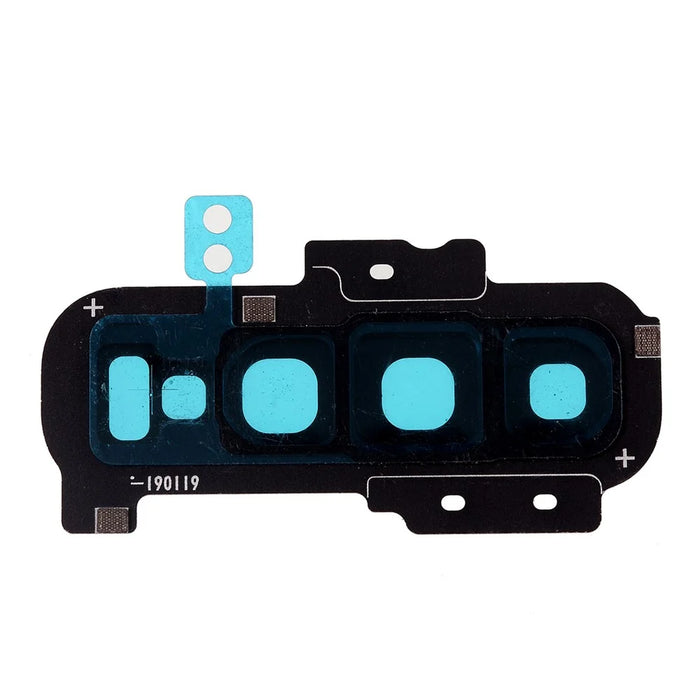 OEM Back Camera Lens Ring Cover with Glass Lens for Samsung Galaxy S10 Plus G975 - Black - 2