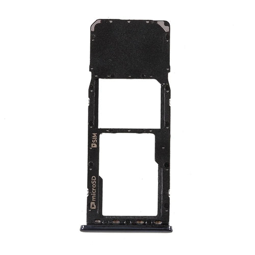 OEM Single SIM Card Tray Holder Slot for Samsung Galaxy A7 (2018) A750 - Black - 1