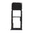 OEM Single SIM Card Tray Holder Slot for Samsung Galaxy A7 (2018) A750 - Black - 1