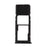 OEM Single SIM Card Tray Holder Slot for Samsung Galaxy A7 (2018) A750 - Black - 2