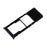 OEM Single SIM Card Tray Holder Slot for Samsung Galaxy A7 (2018) A750 - Black - 3