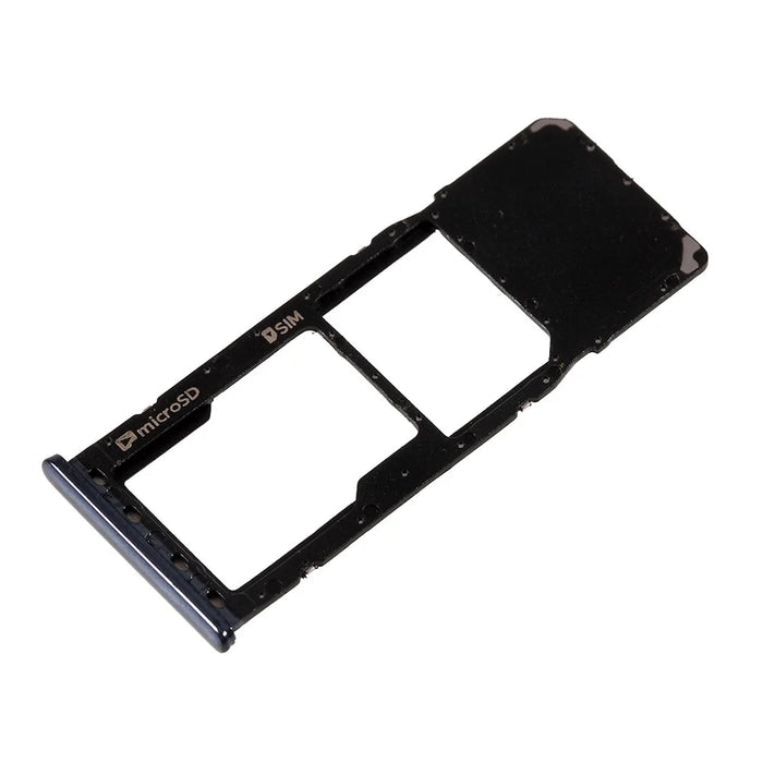 OEM Single SIM Card Tray Holder Slot for Samsung Galaxy A7 (2018) A750 - Black - 4