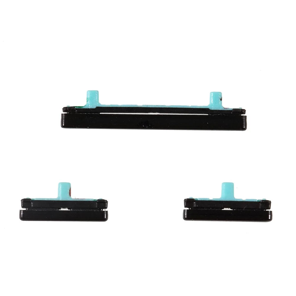 For Samsung Galaxy S8 G950 / S8+ G955 3Pcs / Set OEM Power On / Off and Volume Side Buttons (without Logo) - Black - 1
