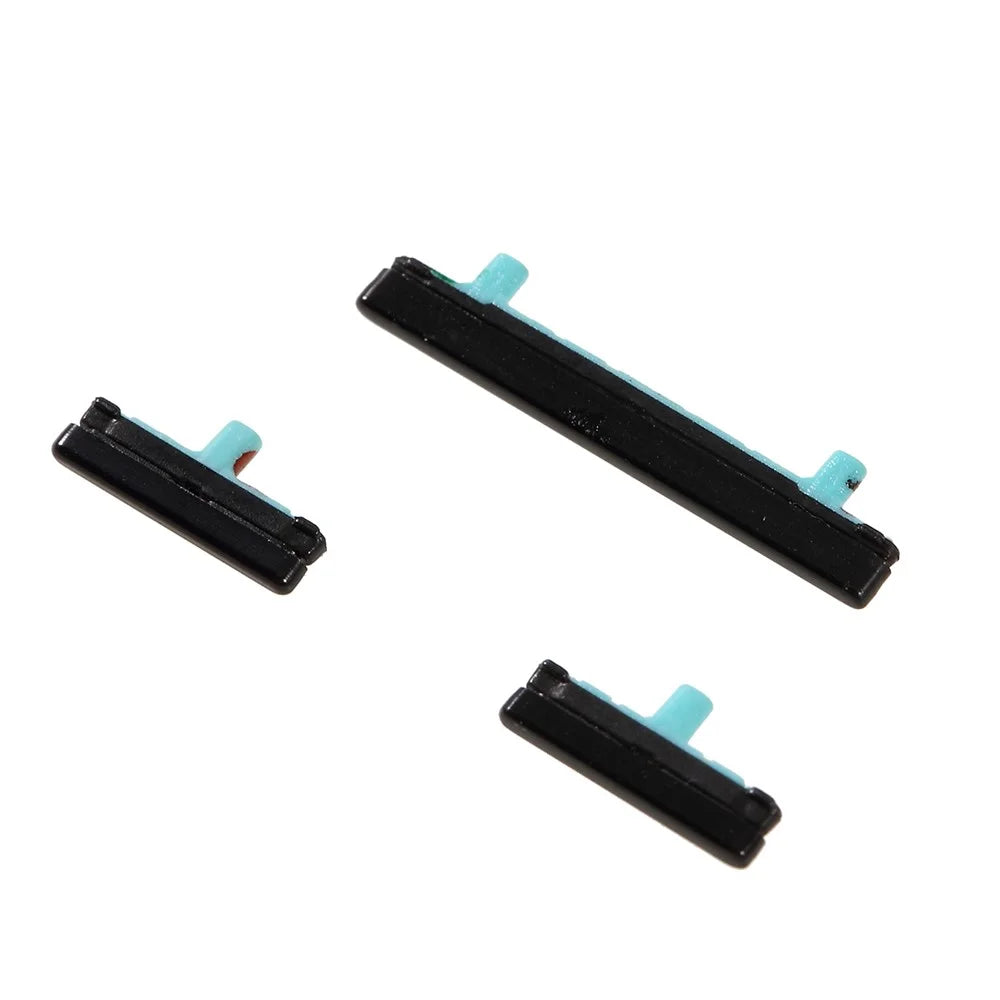 For Samsung Galaxy S8 G950 / S8+ G955 3Pcs / Set OEM Power On / Off and Volume Side Buttons (without Logo) - Black - 2