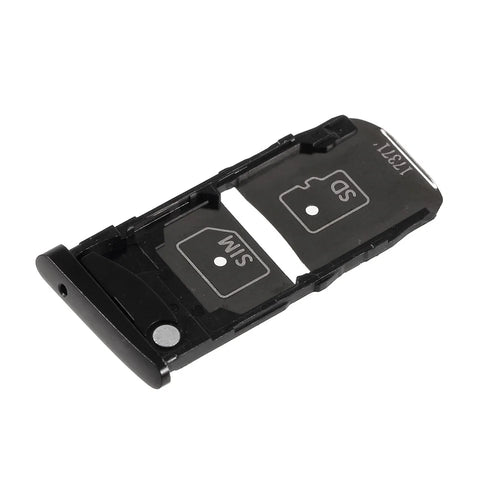 OEM SIM Card Tray Slot Replacement for Motorola Moto Z2 Force - Black - 1