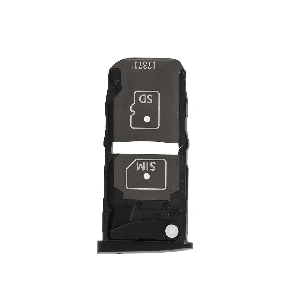 OEM SIM Card Tray Slot Replacement for Motorola Moto Z2 Force - Black - 3