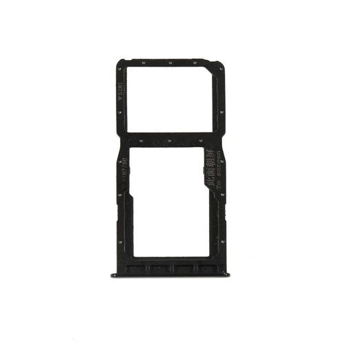 OEM Dual SIM Micro SD Card Tray Holder Replacement for Huawei P30 Lite / nova 4e / Huawei P30 Lite New Edition - Black - 1
