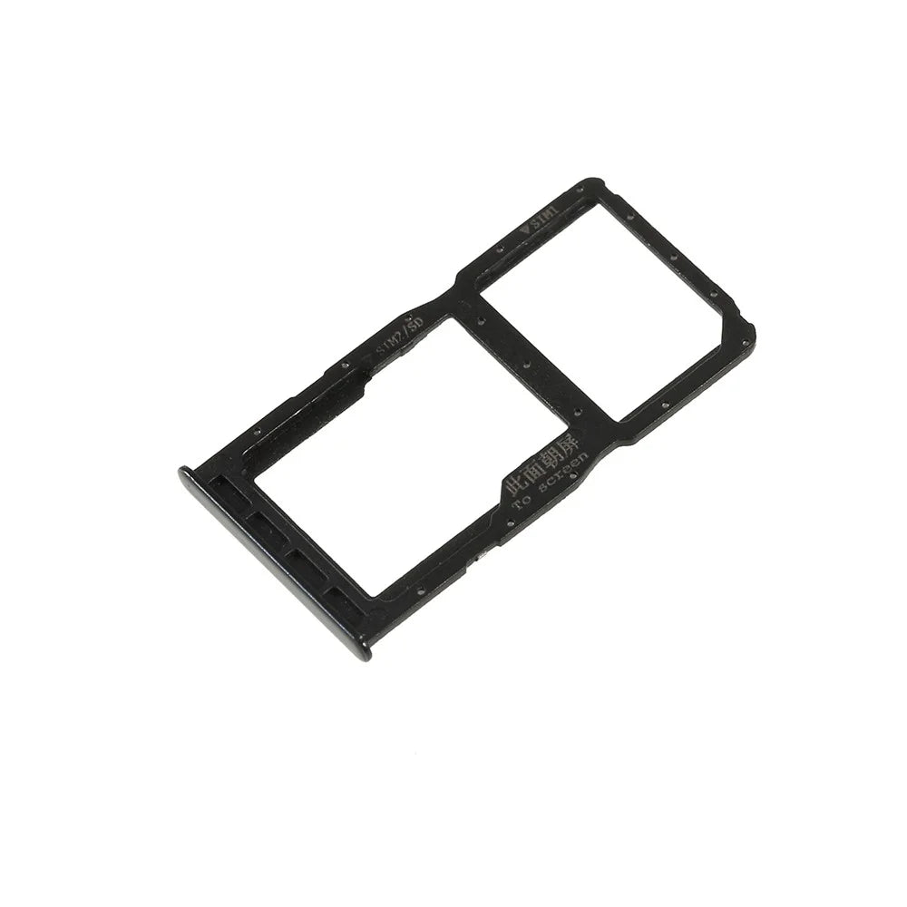 OEM Dual SIM Micro SD Card Tray Holder Replacement for Huawei P30 Lite / nova 4e / Huawei P30 Lite New Edition - Black - 2