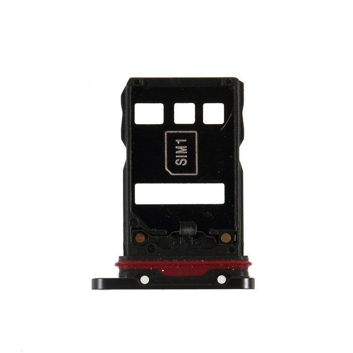 OEM SIM Micro SD Card Tray Holder Replacement for Huawei P30 Pro - Black - 2