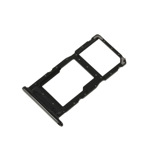 OEM Dual SIM Micro SD Card Tray Holder Replacement for Huawei P Smart (2019) / Nova Lite 3 (Japan) - Black - 1