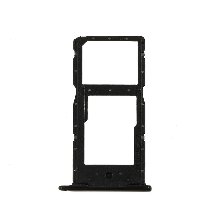 OEM Dual SIM Micro SD Card Tray Holder Replacement for Huawei P Smart (2019) / Nova Lite 3 (Japan) - Black - 3