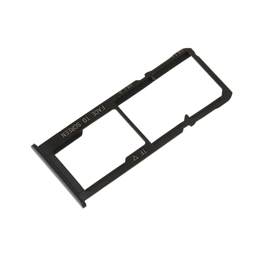 OEM Dual SIM Card Tray Holder Replace Part for Asus Zenfone 4 Selfie ZD553KL / 4 Selfie ZB553KL - Black - 4