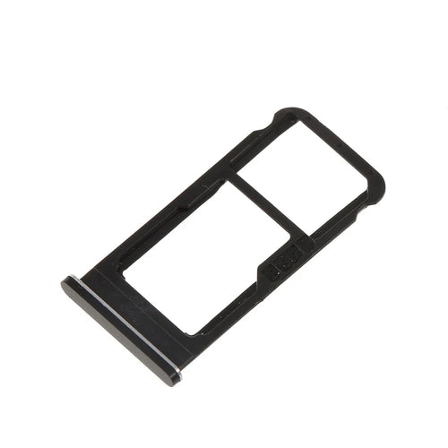 OEM Dual SIM Card Tray Holder Replace Part for Nokia 6.1 (5.5-inch) / Nokia 6 (2018) - Black - 1