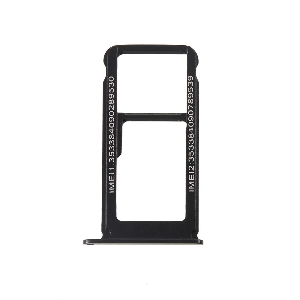 OEM Dual SIM Card Tray Holder Replace Part for Nokia 6.1 Plus / X6 - Black - 3