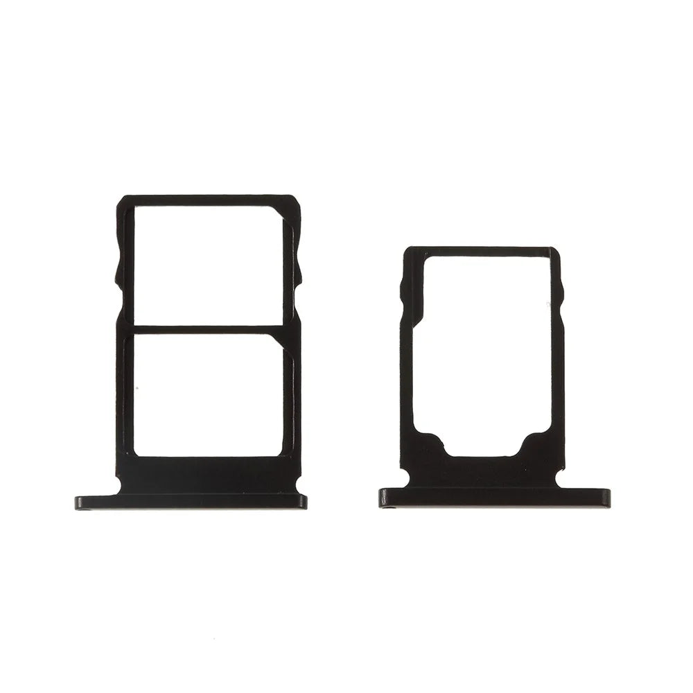 OEM SIM Micro SD Card Tray Holder Replacement for Nokia 5.1 - Black - 3