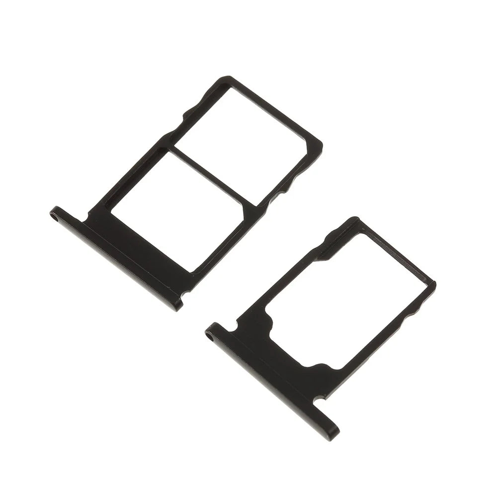 OEM SIM Micro SD Card Tray Holder Replacement for Nokia 5.1 - Black - 4
