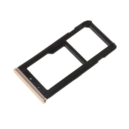 OEM Dual SIM Card Tray Holder Replace Part for Nokia 6 (2017) - Gold - 1