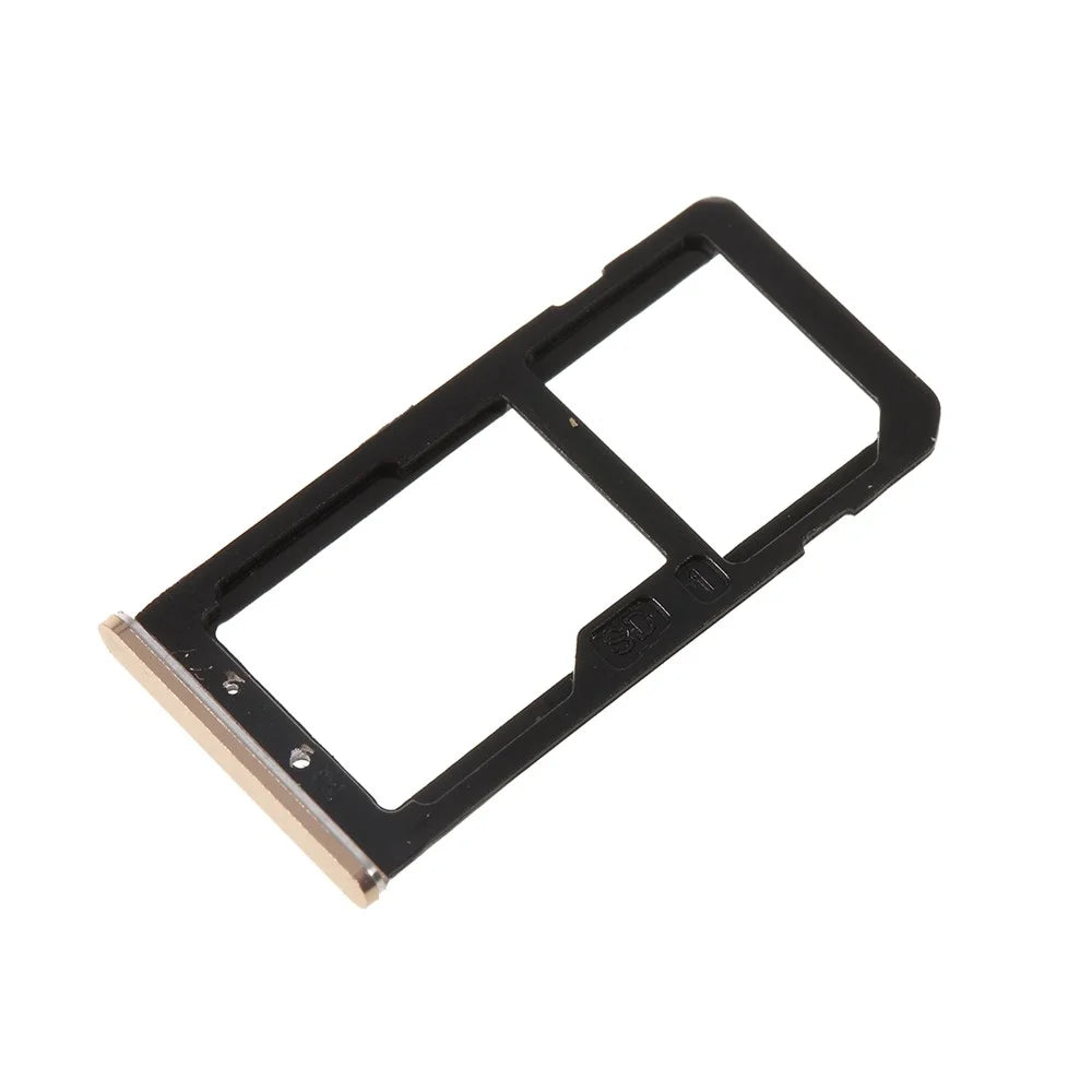 OEM Dual SIM Card Tray Holder Replace Part for Nokia 6 (2017) - Gold - 2