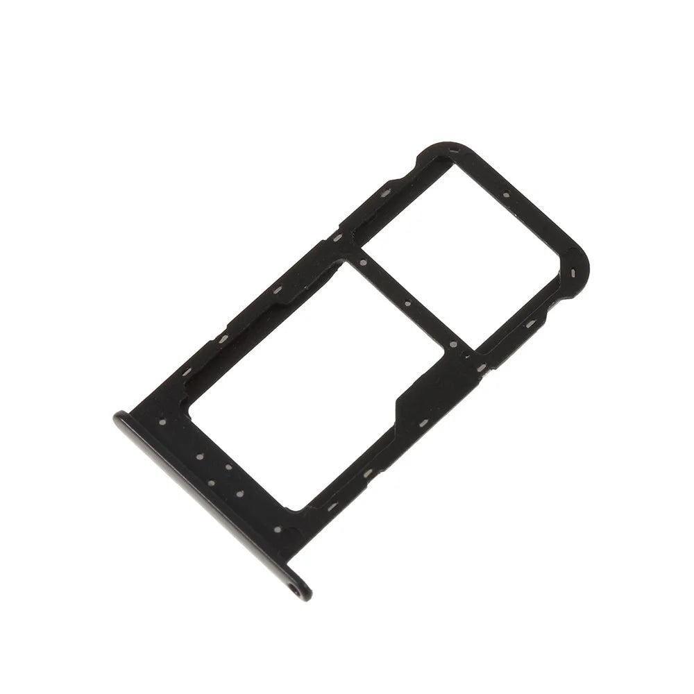 OEM Dual SIM MicroSD Card Tray Slot Part for Huawei Honor 9 Lite - Black - 1