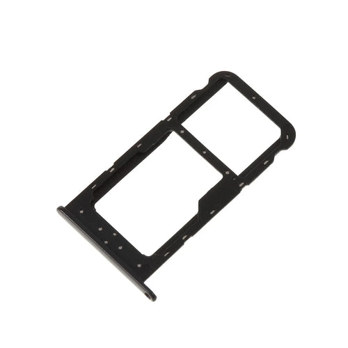 OEM Dual SIM MicroSD Card Tray Slot Part for Huawei Honor 9 Lite - Black - 1