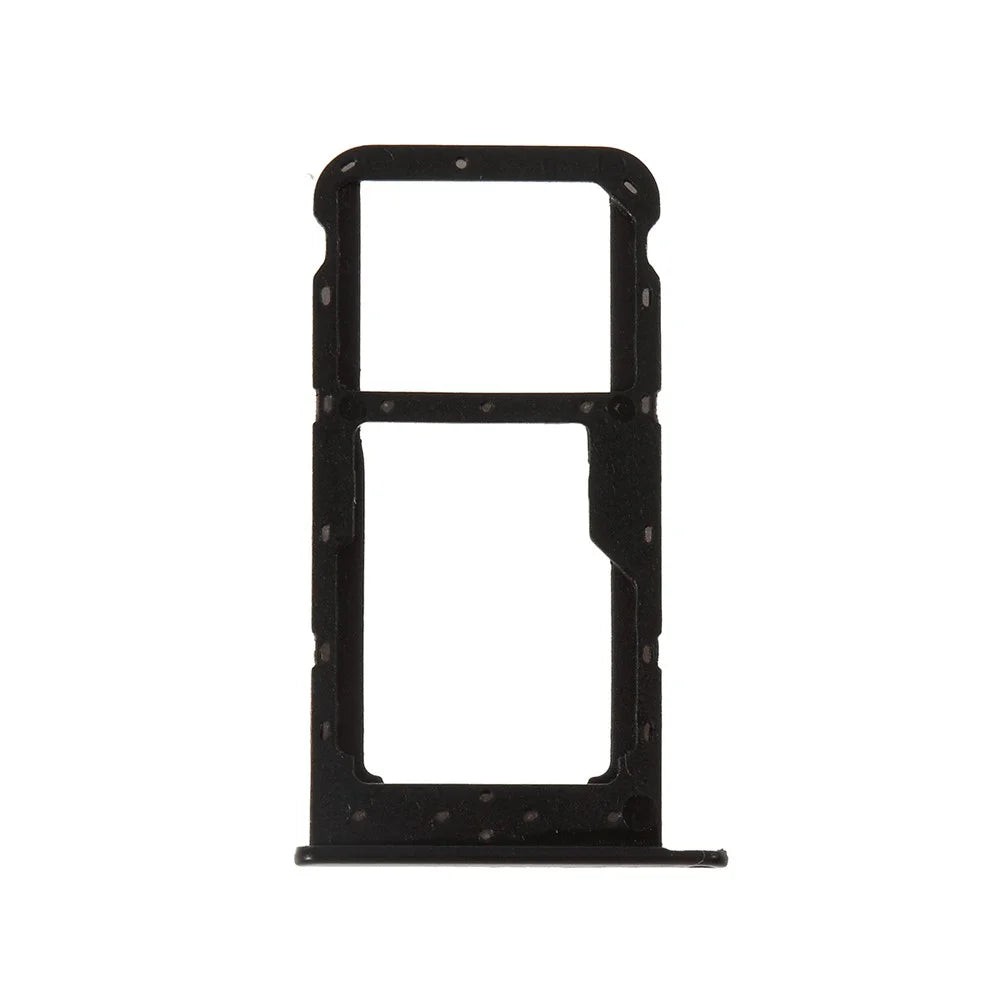 OEM Dual SIM MicroSD Card Tray Slot Part for Huawei Honor 9 Lite - Black - 4