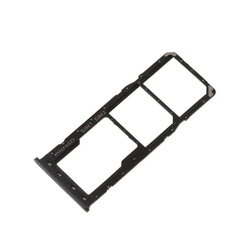 OEM Dual SIM Micro SD Card Tray Holder Replacement for Samsung Galaxy A50 SM-A505 / A30 SM-A305 - Black - 1