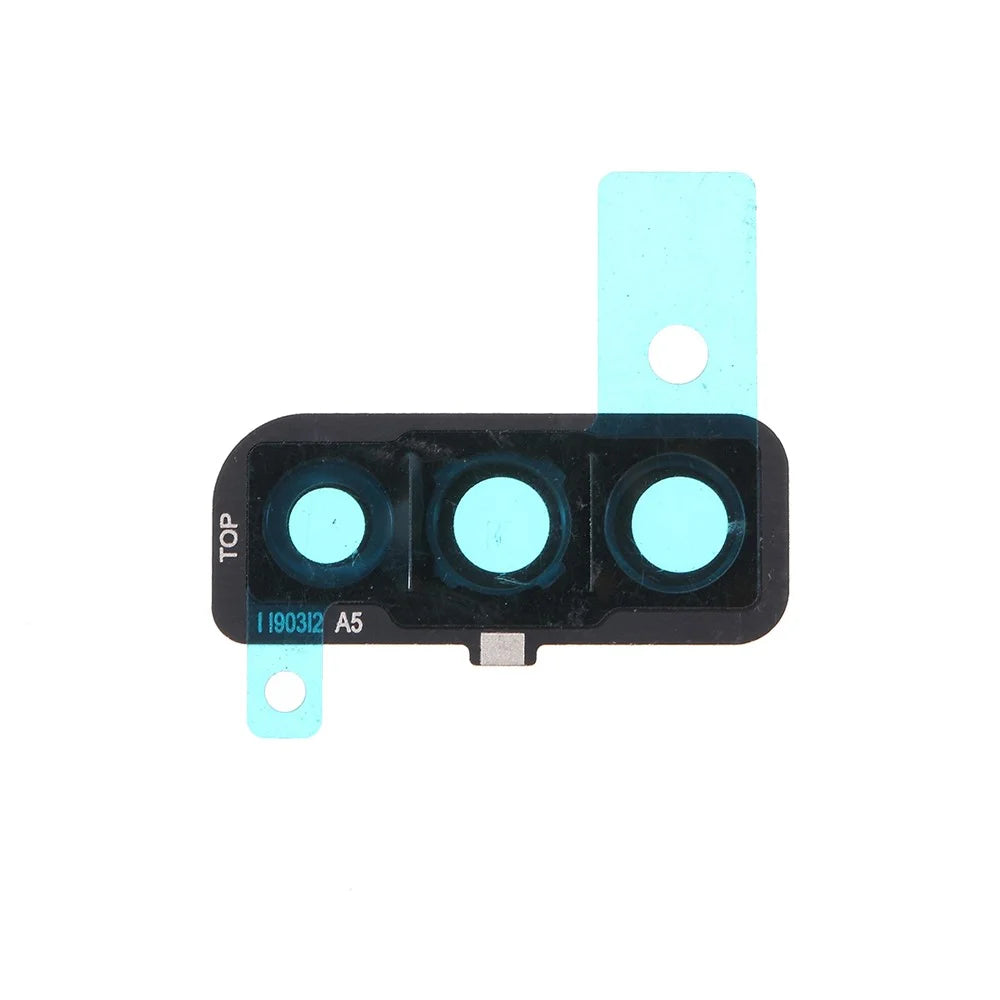 OEM Back Camera Lens Ring Cover with Glass Lens for Samsung Galaxy A50 SM-A505 - Black - 2