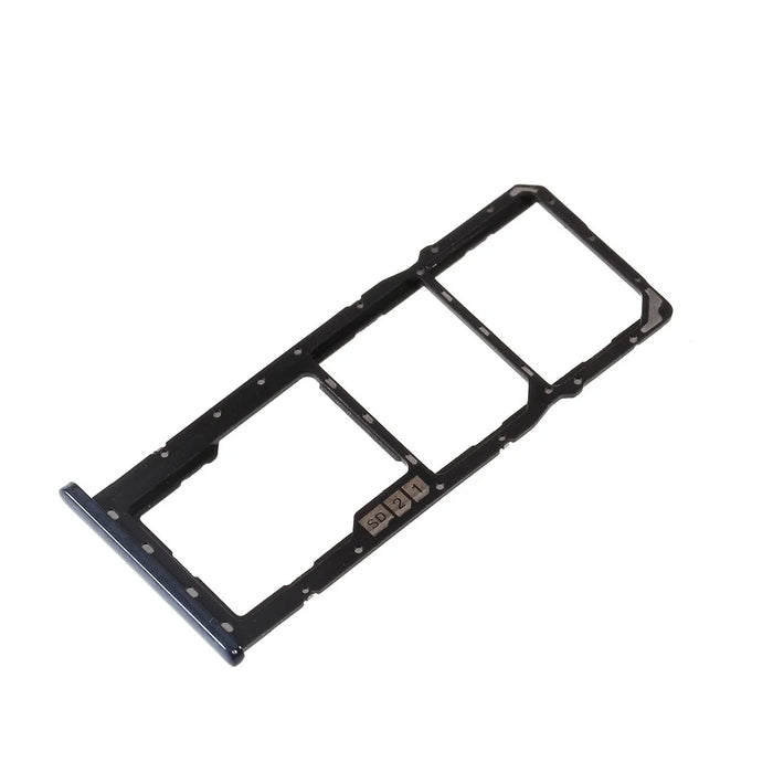 OEM SIM MicroSD Card Tray Holder Spare Part for Asus Zenfone Max Pro (M2) ZB631KL - Black - 1