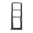OEM SIM MicroSD Card Tray Holder Spare Part for Asus Zenfone Max Pro (M2) ZB631KL - Black - 2