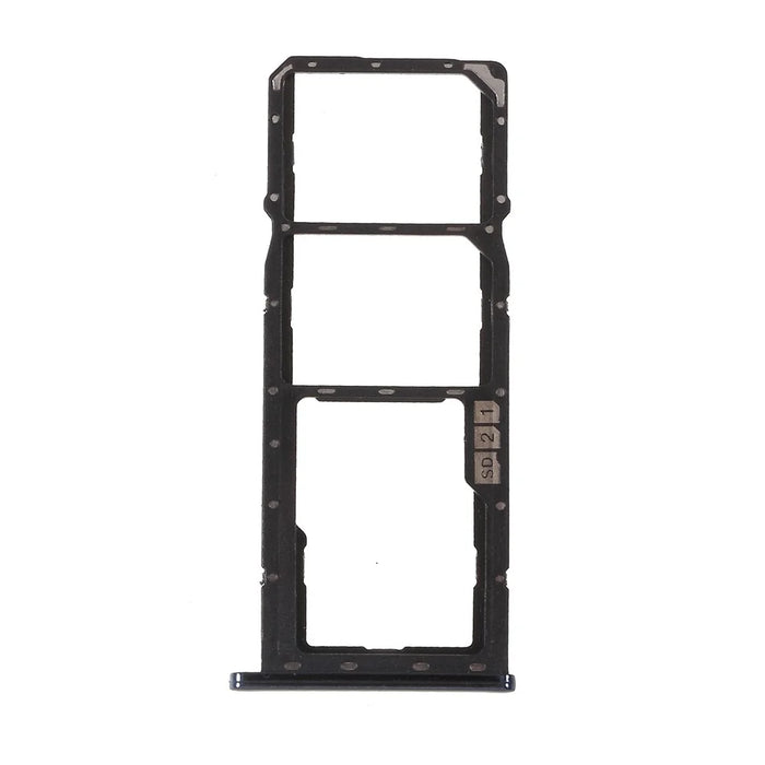 OEM SIM MicroSD Card Tray Holder Spare Part for Asus Zenfone Max Pro (M2) ZB631KL - Black - 2