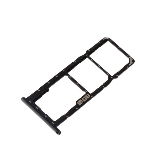 OEM SIM MicroSD Card Tray Holder Spare Part for Asus Zenfone Max (M2) ZB633KL - Black - 1