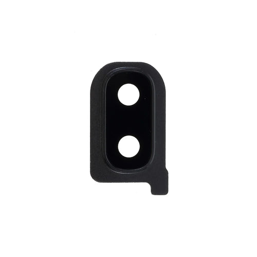 OEM Back Camera Lens Ring Cover with Glass Lens for Samsung Galaxy A40 SM-A405 - Black - 1