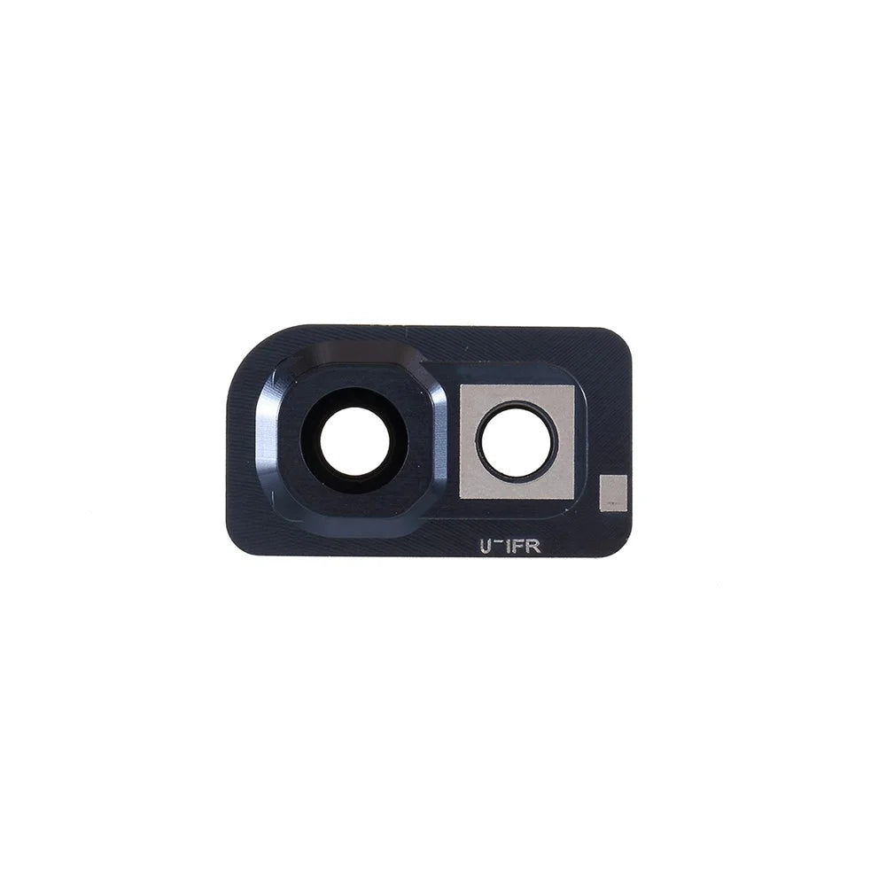 OEM Back Camera Lens Ring Cover with Glass Lens for Samsung Galaxy A10 SM-A105 - Silver - 3