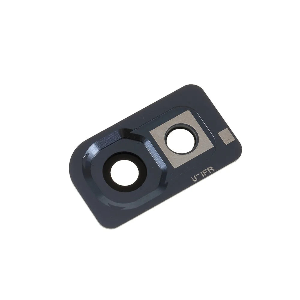 OEM Back Camera Lens Ring Cover with Glass Lens for Samsung Galaxy A10 SM-A105 - Silver - 4