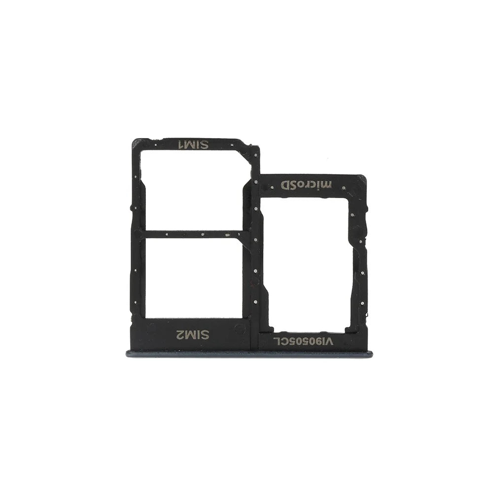 OEM Dual SIM Card Tray Holder Replace Part for Samsung Galaxy A40 SM-A405 - Black - 1