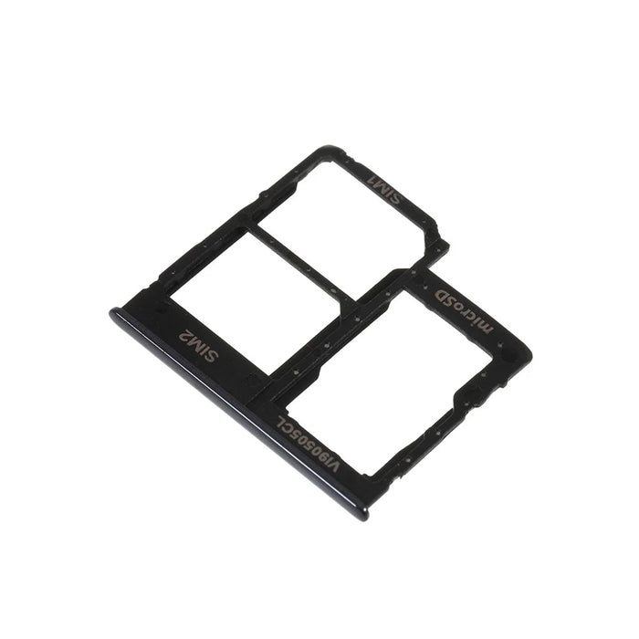 OEM Dual SIM Card Tray Holder Replace Part for Samsung Galaxy A40 SM-A405 - Black - 2