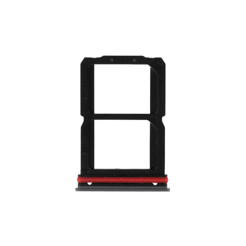 OEM Dual SIM Card Tray Holder Replace Part for OnePlus 7 - Black - 1