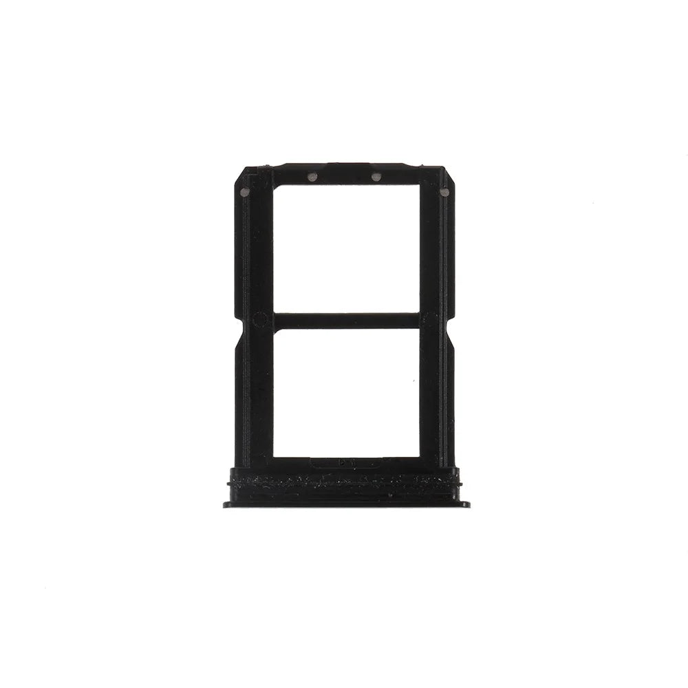 OEM Dual SIM Card Tray Holder Replacement for OnePlus 6T - Matte Black - 1