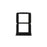 OEM Dual SIM Card Tray Holder Replacement for OnePlus 6T - Matte Black - 2