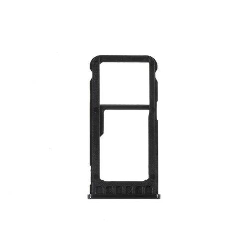 OEM Dual SIM Card Tray Holder Replace Part for Nokia 5.1 Plus / X5 (China) - Black - 1