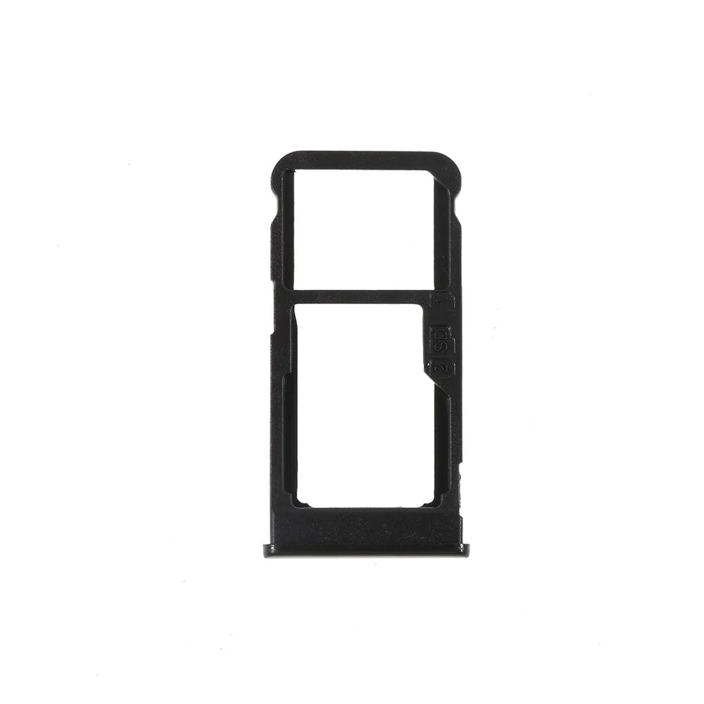 OEM Dual SIM Card Tray Holder Replace Part for Nokia 5.1 Plus / X5 (China) - Black - 2