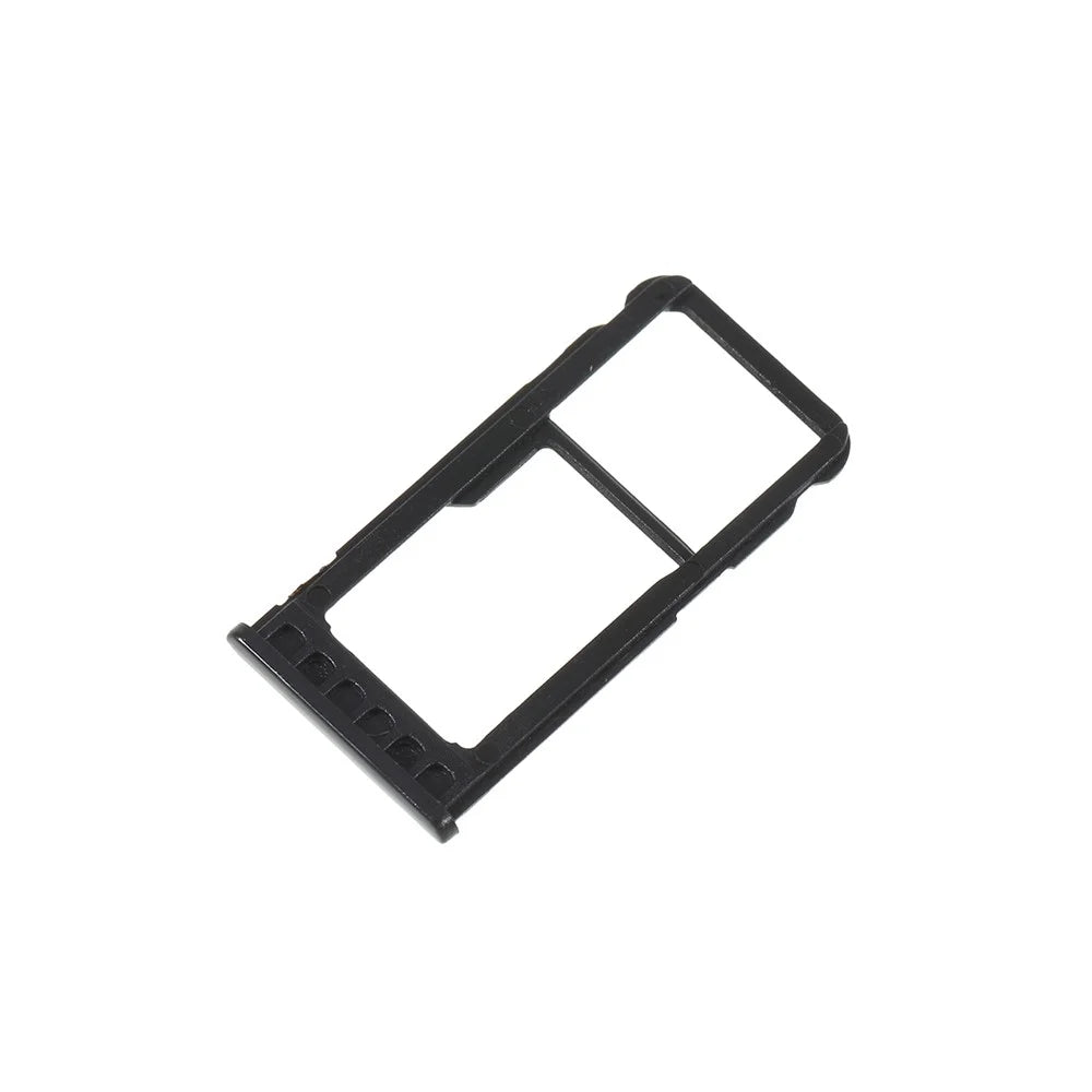 OEM Dual SIM Card Tray Holder Replace Part for Nokia 5.1 Plus / X5 (China) - Black - 4