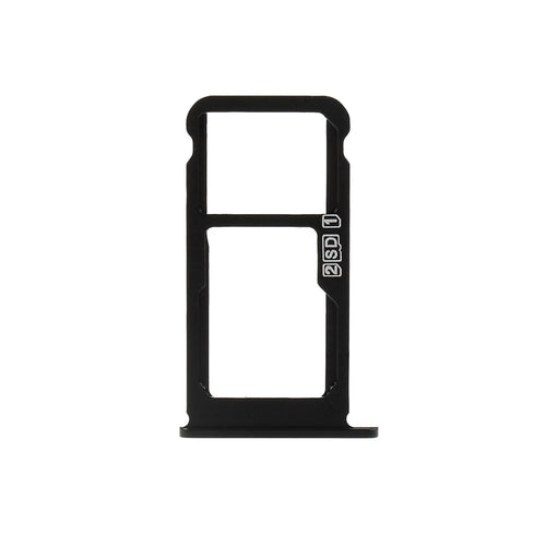 OEM Dual SIM Card Tray Holder Replace Part for Nokia 7.1 - Black - 1
