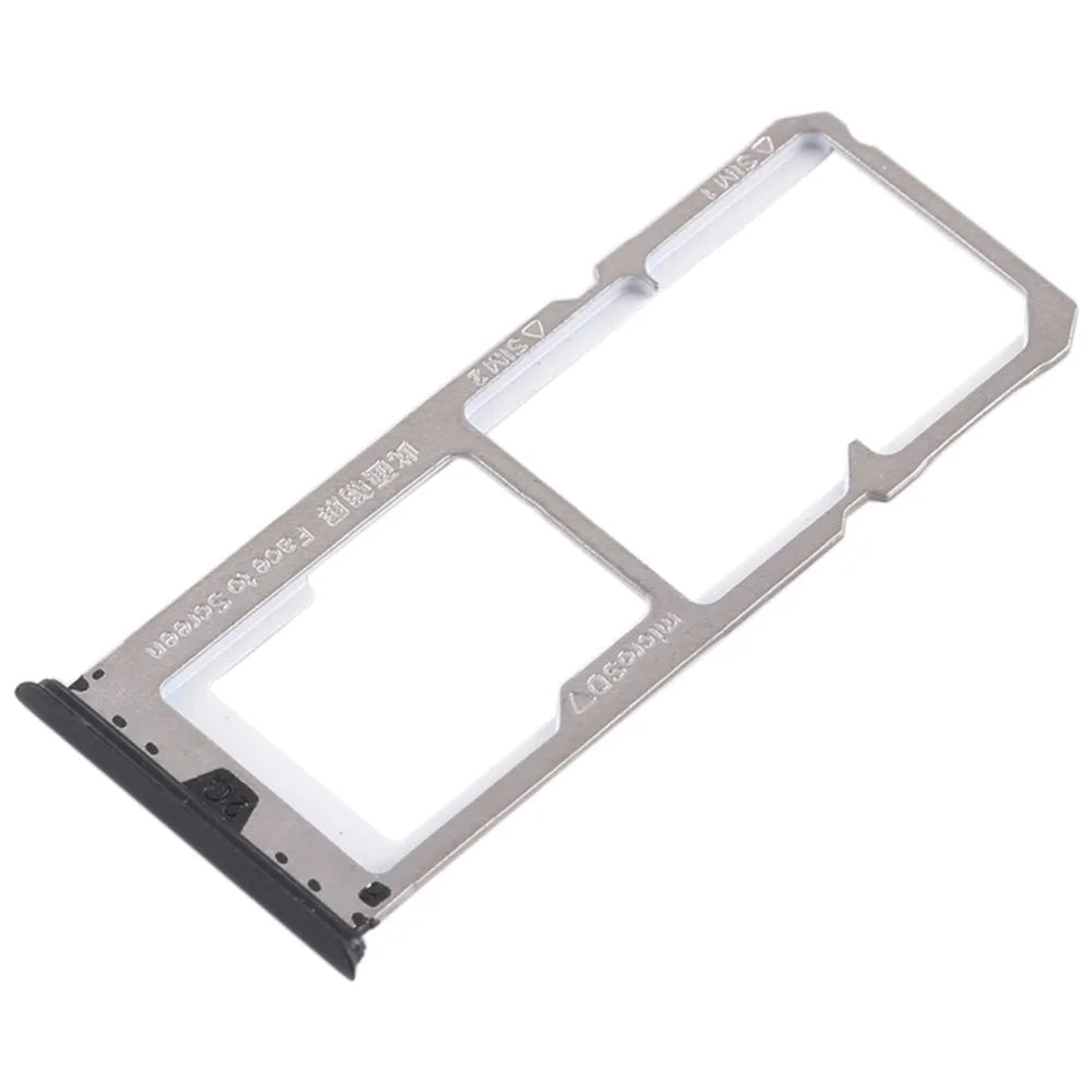 OEM SIM Card Tray Slots Part for Oppo A73 - Black - 2