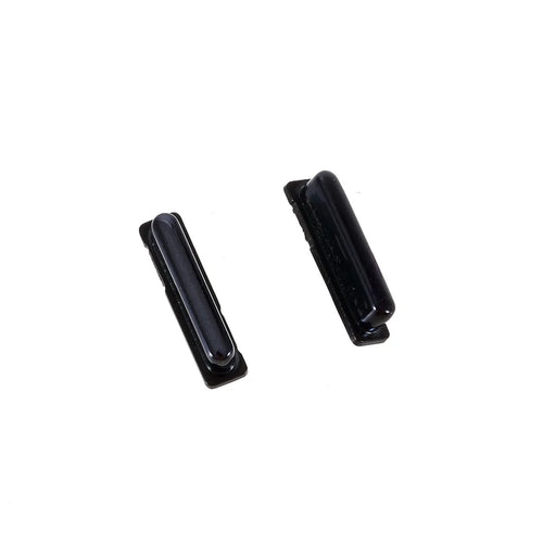 2Pcs/Set OEM Side Key Buttons for Samsung Galaxy A7 (2018) A750 - Black - 1