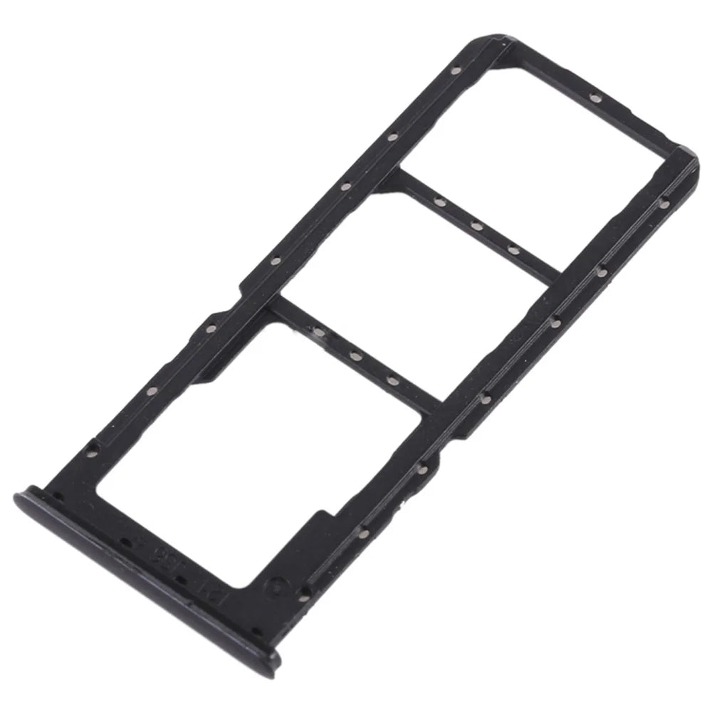 OEM SIM Micro SD Card Tray Holder Replacement for OPPO A7x  / F9 / F9 Pro / Realme 2 Pro - Black - 1