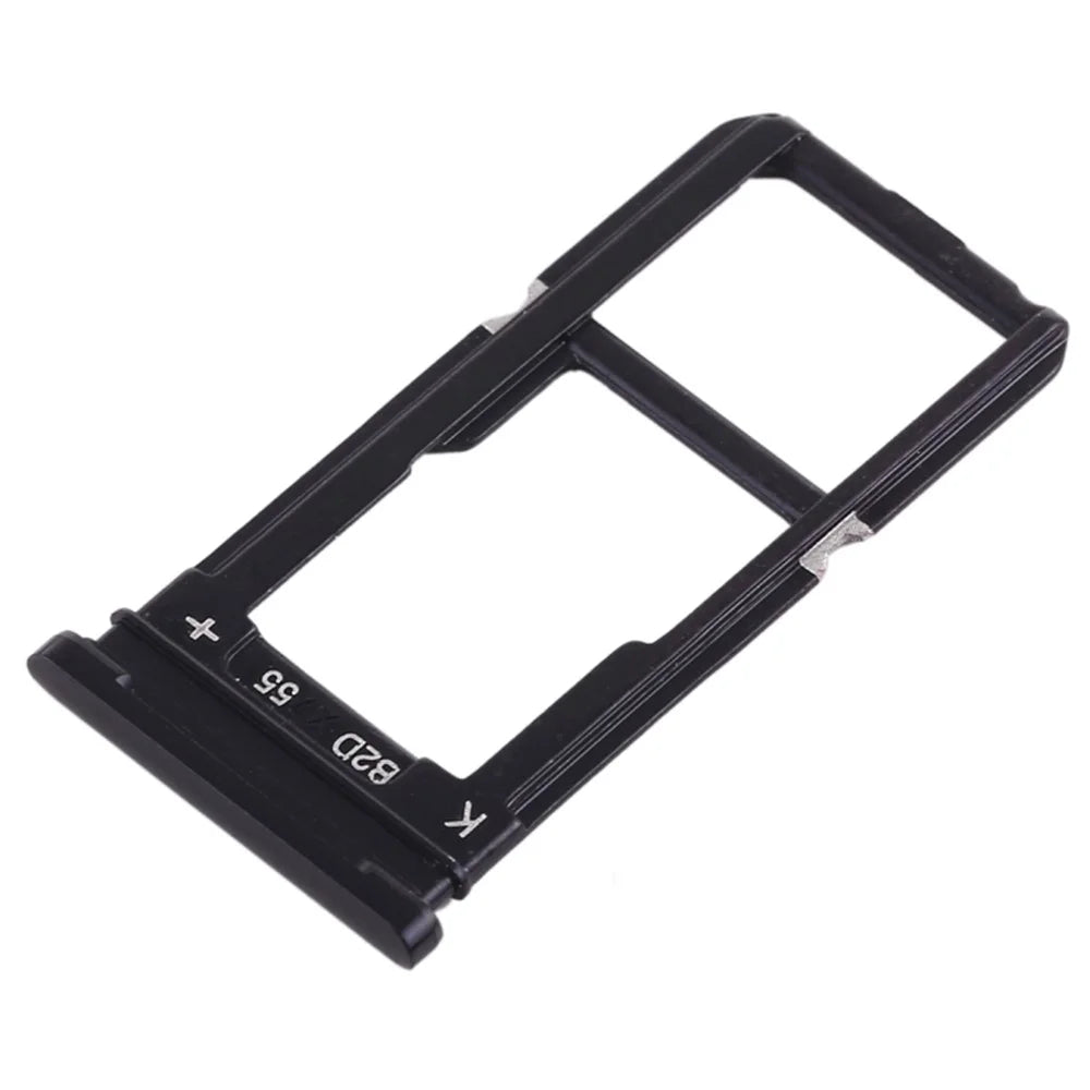 OEM SD Card SIM Card Tray Holder Replace Part for Oppo R15 - Black - 1
