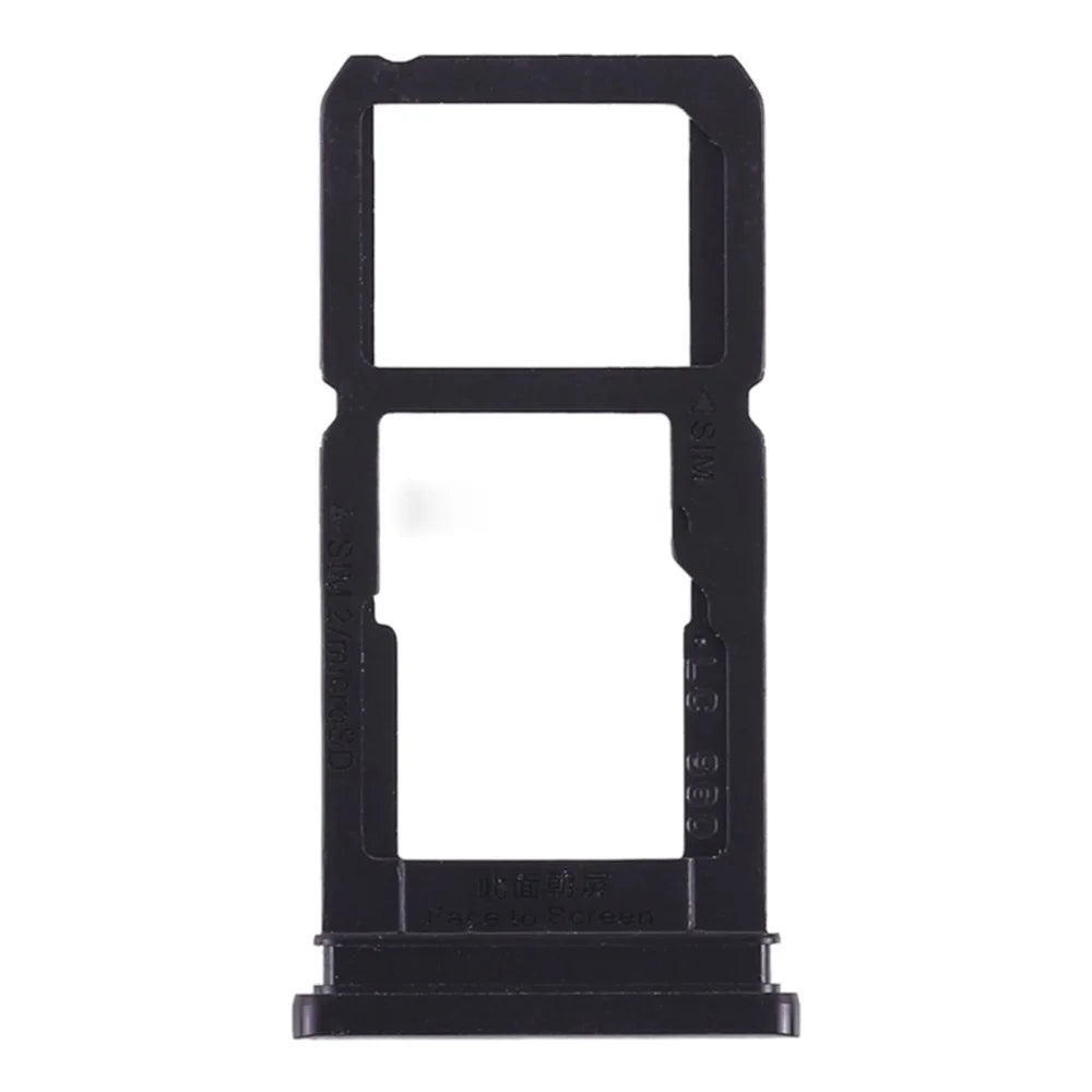 OEM SD Card SIM Card Tray Holder Replace Part for Oppo R15 - Black - 2