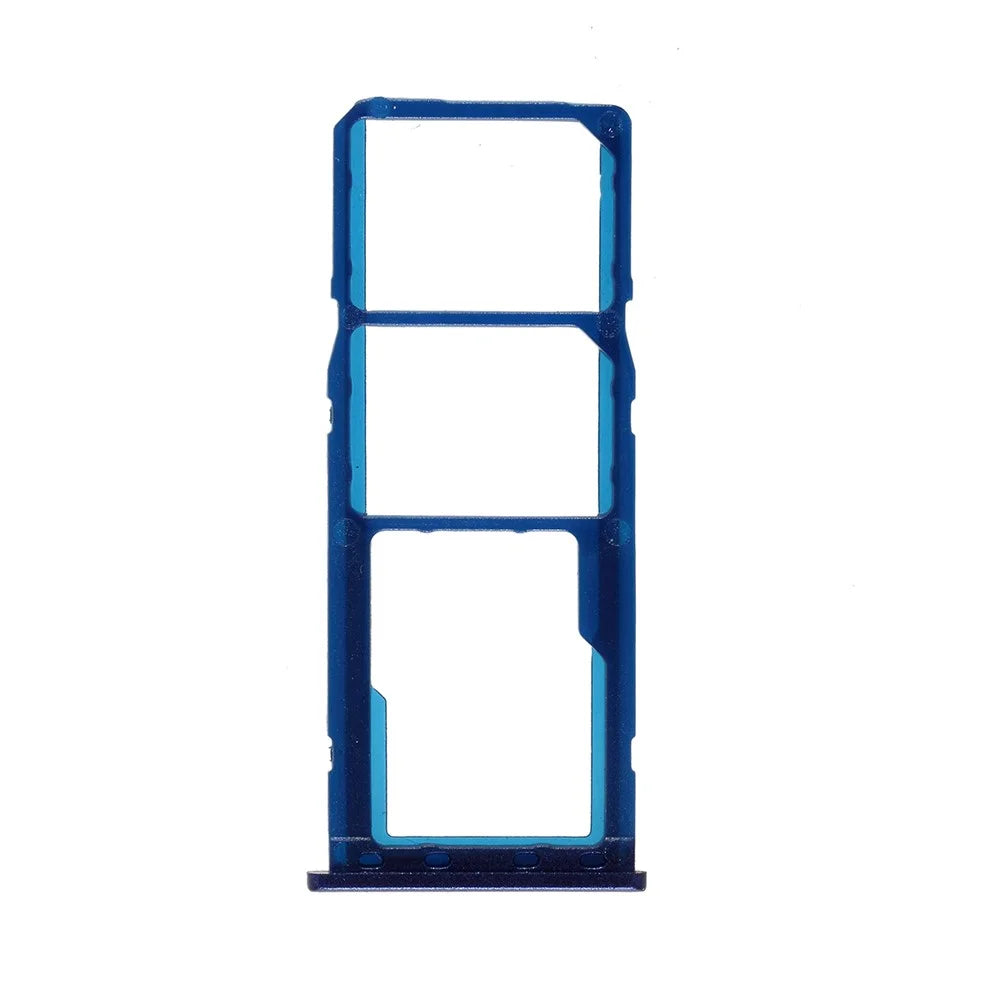OEM SIM Card Tray Slot Holder Part for Samsung Galaxy M20 SM-M205 - Blue - 1